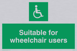 SD454: suitable for wheelchair users