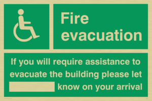 SD961: Fire evacuation for wheelchair users