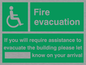 SD961: Fire evacuation for wheelchair users