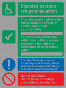 SD962: Disabled persons refuge evacuation