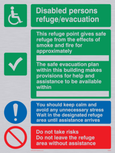 SD962: Disabled persons refuge evacuation