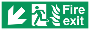 SG697: fire exit - safety sign