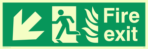 SG697: fire exit - safety sign