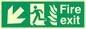 SG697: fire exit - safety sign