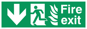 SG698: fire exit - safety sign