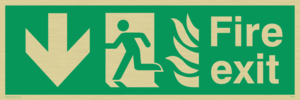 SG698: fire exit - safety sign