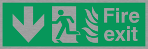 SG698: fire exit - safety sign