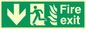 SG698: fire exit - safety sign