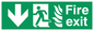 SG698: fire exit - safety sign