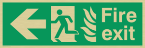 SG700: fire exit - safety sign