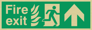 SG702: fire exit - safety sign