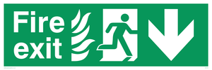 SG703: fire exit - safety sign