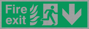SG703: fire exit - safety sign