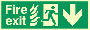 SG703: fire exit - safety sign