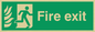 SG706: fire exit - safety sign