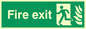 SG707: fire exit - safety sign