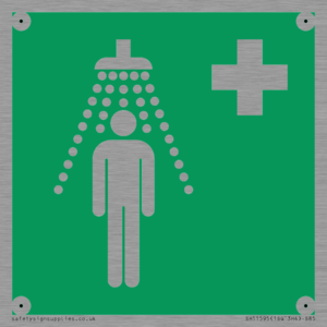 SH11595: E012 safe condition safety shower
