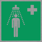 SH11595: E012 safe condition safety shower