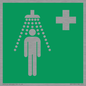 SH11595: E012 safe condition safety shower