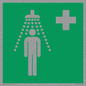 SH11595: E012 safe condition safety shower