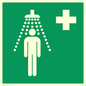 SH11595: E012 safe condition safety shower