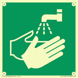 SH11703: E501 safe condition hand washing facility