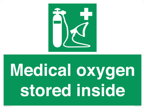 SH15315: Medical oxygen stored inside