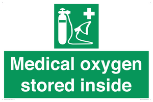 SH15315: Medical oxygen stored inside