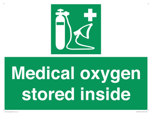 SH15315: Medical oxygen stored inside