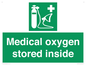 SH15315: Medical oxygen stored inside