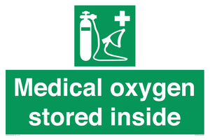 SH15315: Medical oxygen stored inside