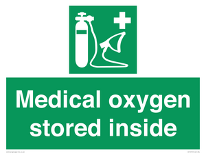 SH15315: Medical oxygen stored inside