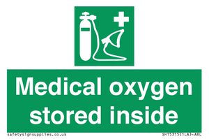 SH15315: Medical oxygen stored inside