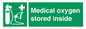 SH15315: Medical oxygen stored inside