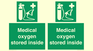 SH15315: Medical oxygen stored inside