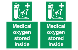 SH15315: Medical oxygen stored inside