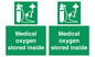 SH15315: Medical oxygen stored inside