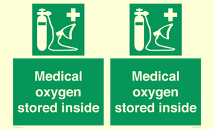 SH15315: Medical oxygen stored inside