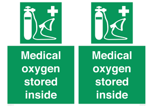 SH15315: Medical oxygen stored inside