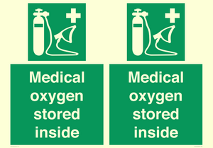 SH15315: Medical oxygen stored inside