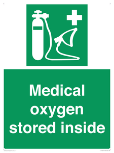 SH15315: Medical oxygen stored inside