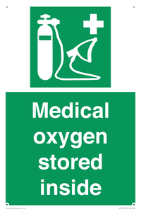 SH15315: Medical oxygen stored inside