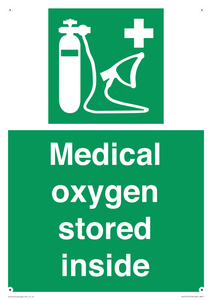 SH15315: Medical oxygen stored inside