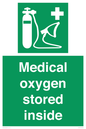 SH15315: Medical oxygen stored inside