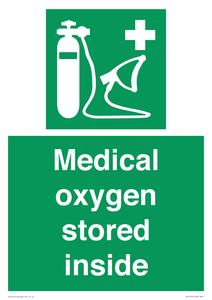 SH15315: Medical oxygen stored inside