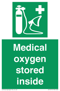 SH15315: Medical oxygen stored inside