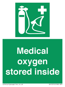 SH15315: Medical oxygen stored inside