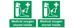 SH15315: Medical oxygen stored inside