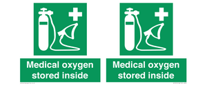 SH15315: Medical oxygen stored inside