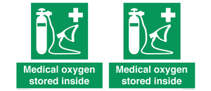 SH15315: Medical oxygen stored inside